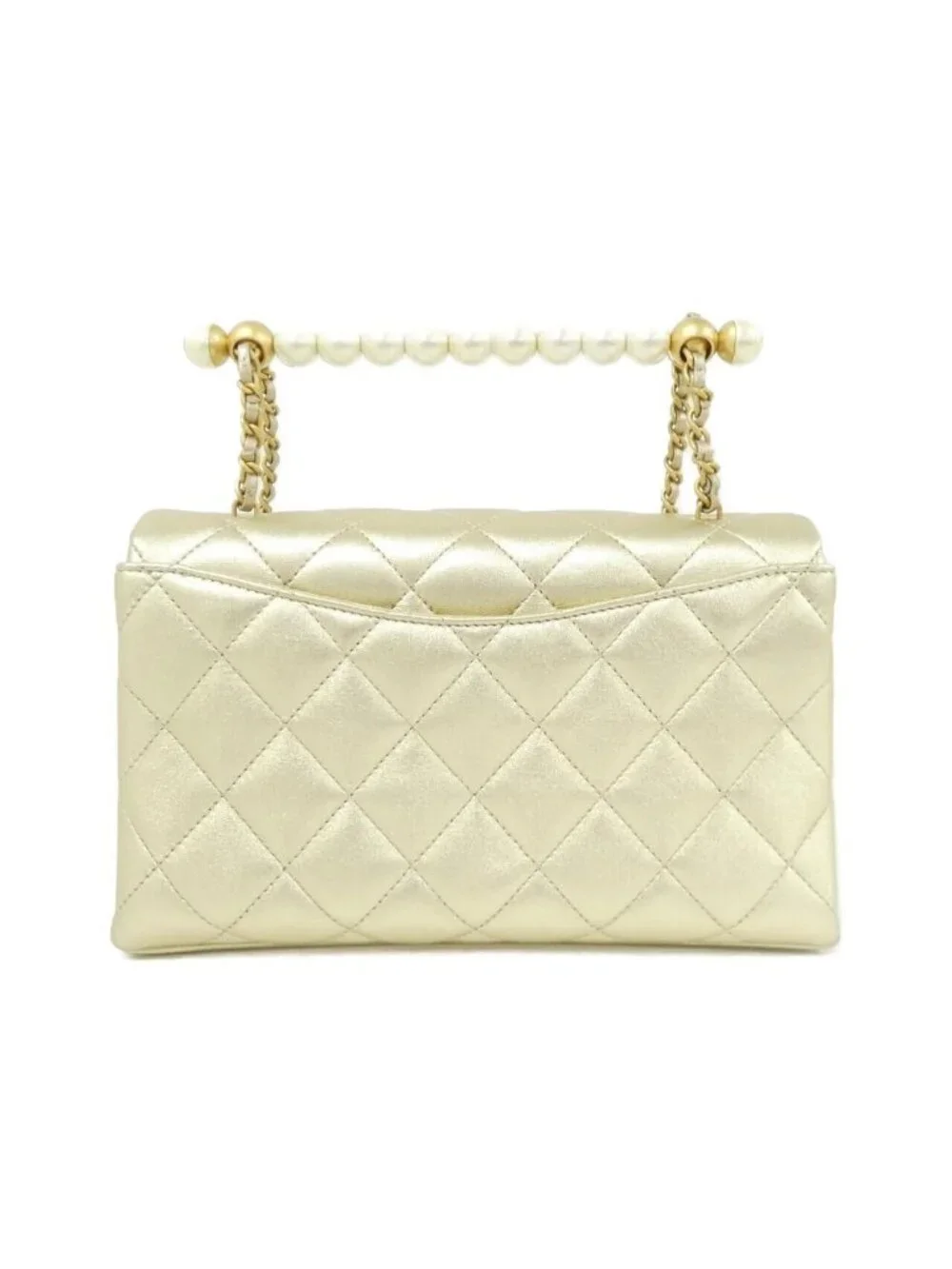 Chanel Bag Handbag Gold